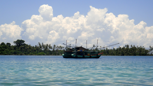 Keramba di Pulau Balai Keramba di Pulau Balai