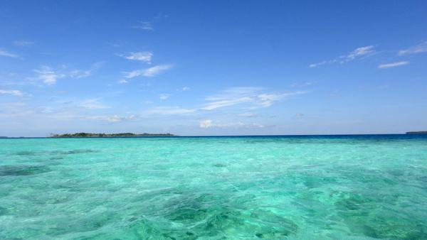 laut biru kehijauan
