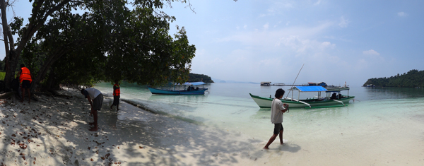 Sampai di Pulau Tegal