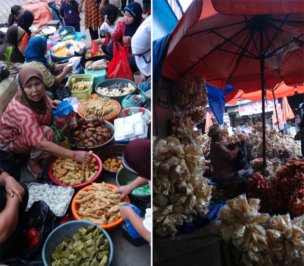 jajan pasar dan beragam camilan