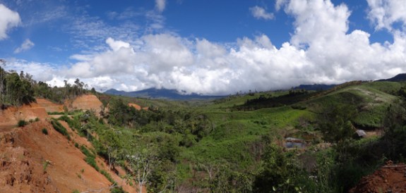 Gunung Raya-Pemandangan menuju Ranah Kayu Embun