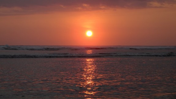 sunset di Tanjung Setia