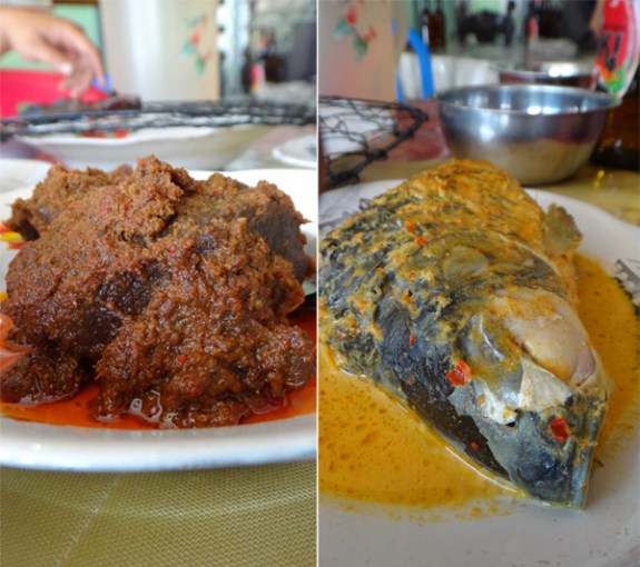 Lauk Pelengkap - rendang dan gulai ikan semah Lauk Pelengkap - rendang dan gulai ikan semah