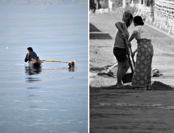 aktivitas penduduk Lumbok