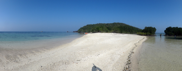 gosong pasir penghubung Pahawang Balak dan Pahawang Lunik gosong pasir penghubung Pahawang Balak dan Pahawang Lunik