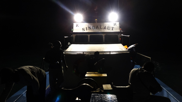 mancing mania - salah satu agenda Krakatoa Adventure