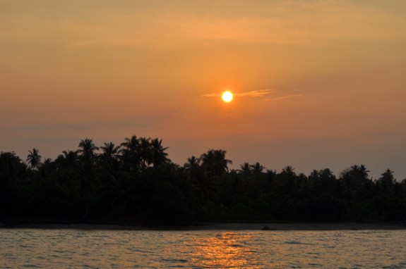 sunset di Pulau Sebesi
