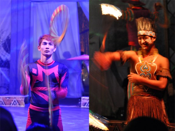 melempar ring dan api