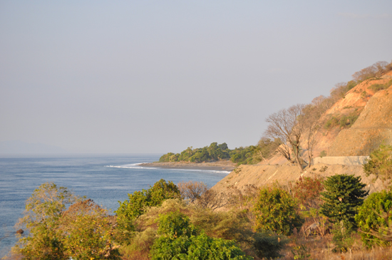 indah-pemandngan laut Savu di utara