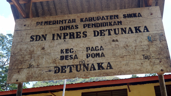 SD Inpres Detunaka, Desa Poma, Kecamatan Paga, Kabupaten Sikka