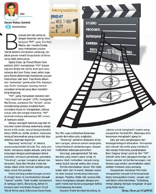 Tulisan di Kompas 