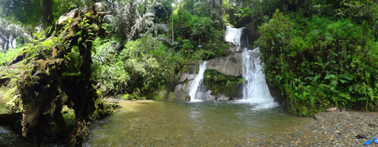 Air Terjun Dua Tingkat - Taman Eden 100