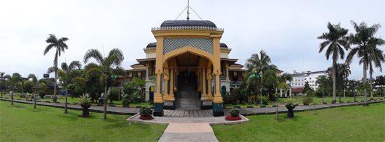 Kubah Istana Gaya Persia Curve