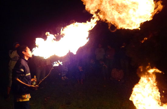 atraksi ekstrim - backpacker Medan