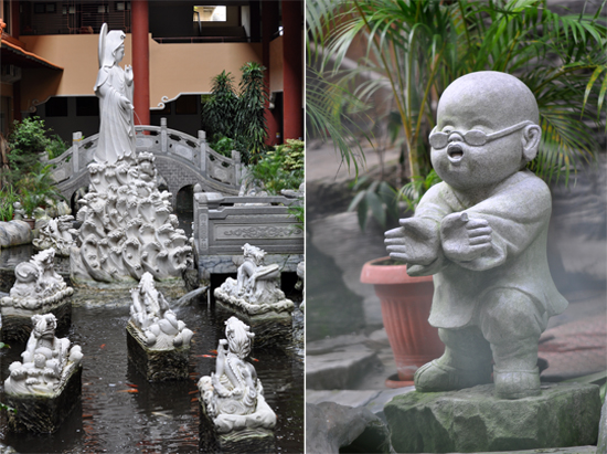 patung  - ornamen penghias kolam