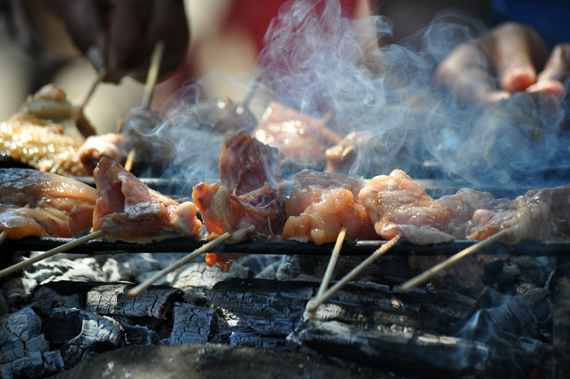 ayam 1/2 dollar - target ke kampung Alor 