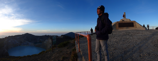 Elyudien - impian terbesarnya mengunjungi Kelimutu terwujud