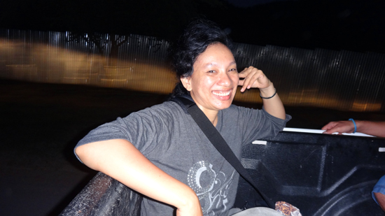 menumpang - menuju Kota Dili 