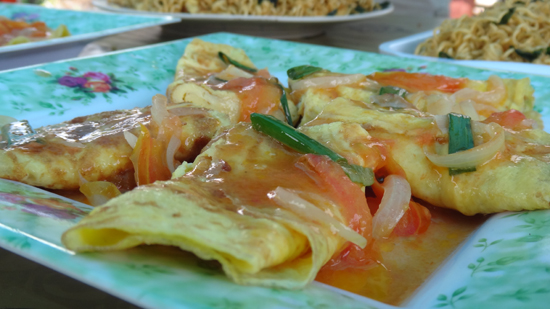 telur dadar asli Dintor :p