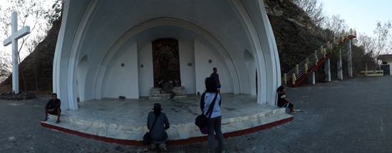 shelter terakhir sebelum menuju Cristo Rei