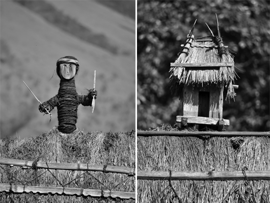 simbol garis keturunan pemilik rumah