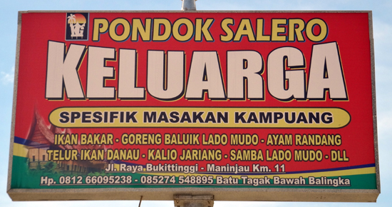 spesifik masakan kampuang