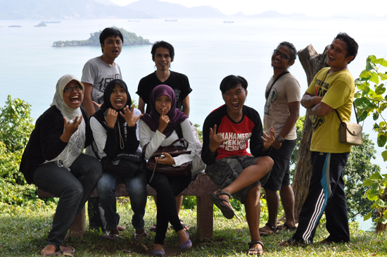 backpacker Malang, Backapcker Padang dan Backpacker Kerinci (lokasi: Gunung Padang)