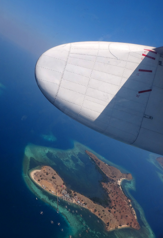 gugusan pulau Taman Nasional Komodo