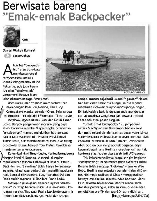 tulisan yang sudah diedit