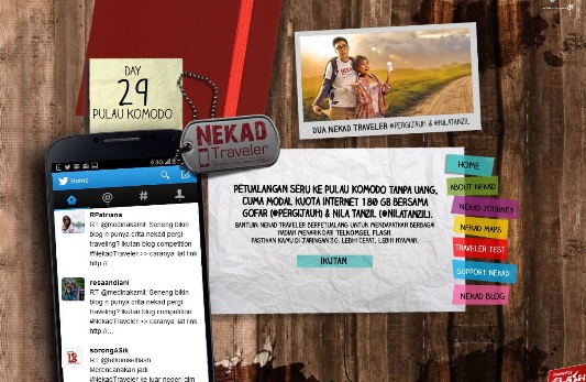 ikuti perjalanan mereka di website