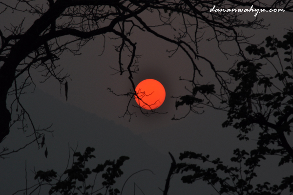 sunset di Pokhara