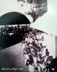 calon jamaah haji di pulau Onrust