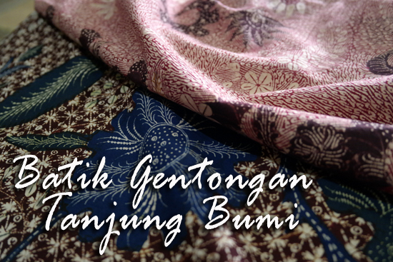 Gentongan , Dibatik dengan hati wanita Tanjung Bumi