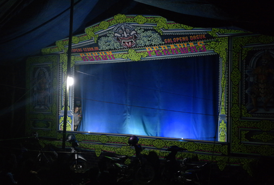 panggung Wayang Topeng Madura