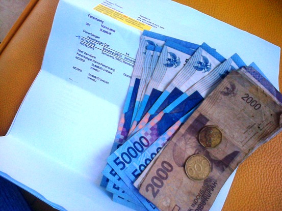 uang refund pembatalan tiket - jumlahnya hitung sendiri ya
