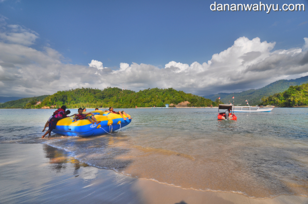 sarana hiburan di Pulau Cingkuak