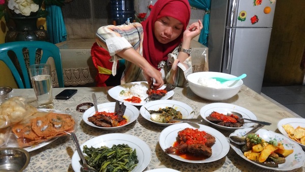Kalau ini Ratu makan 