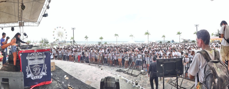 suasana semakin memanas setelah DJ on the table