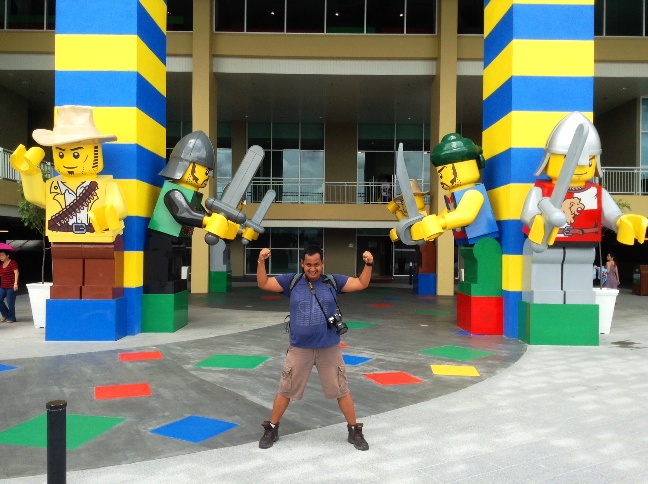 Backpacker gendut nahan napas , ups!