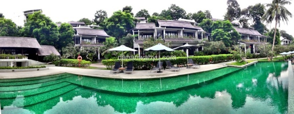 Emerald Pool, kolam renang di Tirta wing