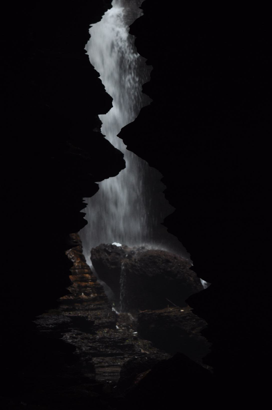 Underground Waterfall in Gupteshwor Mahadevcave Pokhara, Nepal