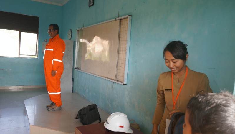 Aku dan Puri memulai kelas insparasi 