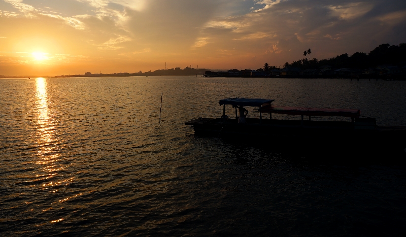 Senja pulau Penyengat - Kepulauan Riau