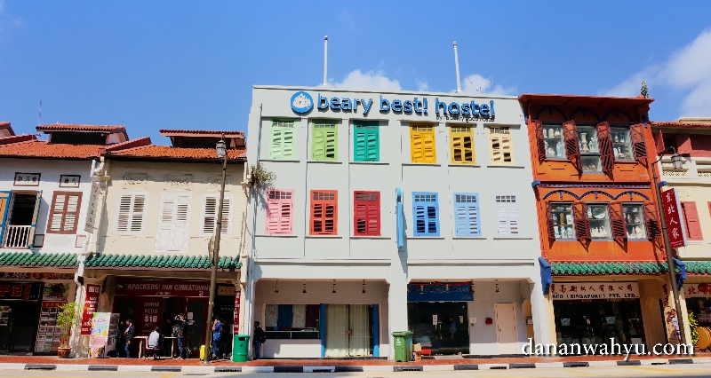 A Beary Best Hostel di Jalan Upper Cross, China Town - Singapura