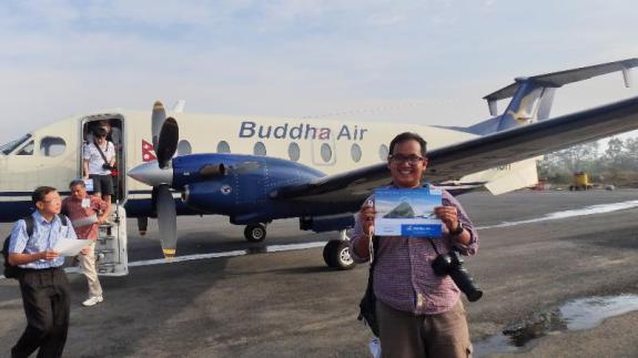 mendapat sertifikat setelah melewati penerbangan luar biasa