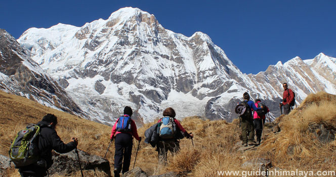 jalur Annapurna, impian para pendaki (sumber: www.guideinhima