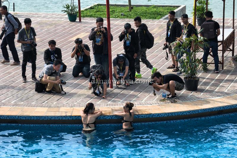 sesi hunting bersama kontes foto