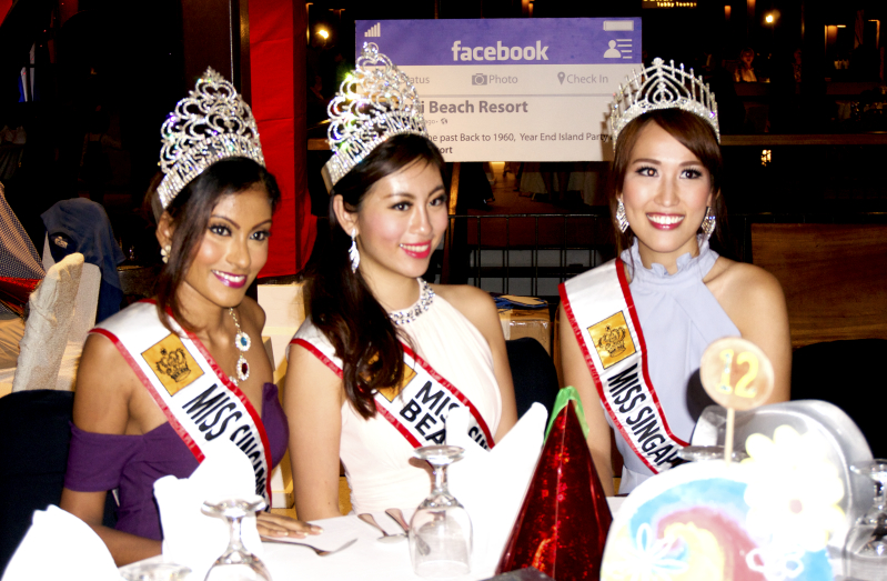 Tiga Miss Singapura bersiap memandu acara