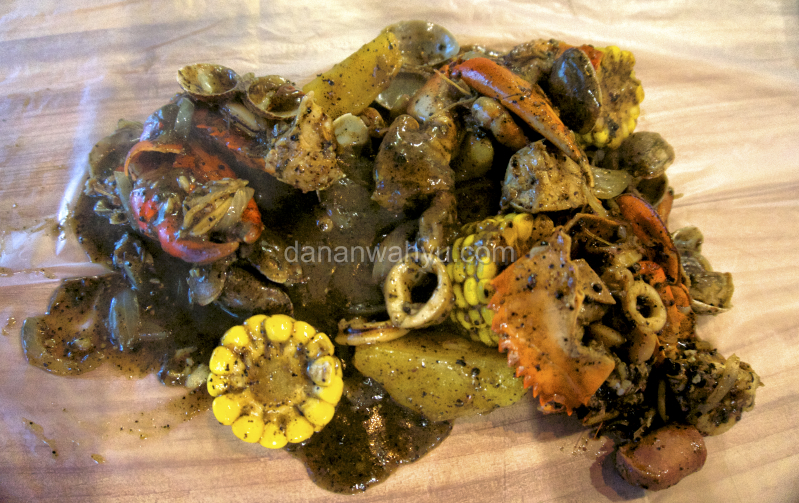 Seafood lada hitam siap di gang bang