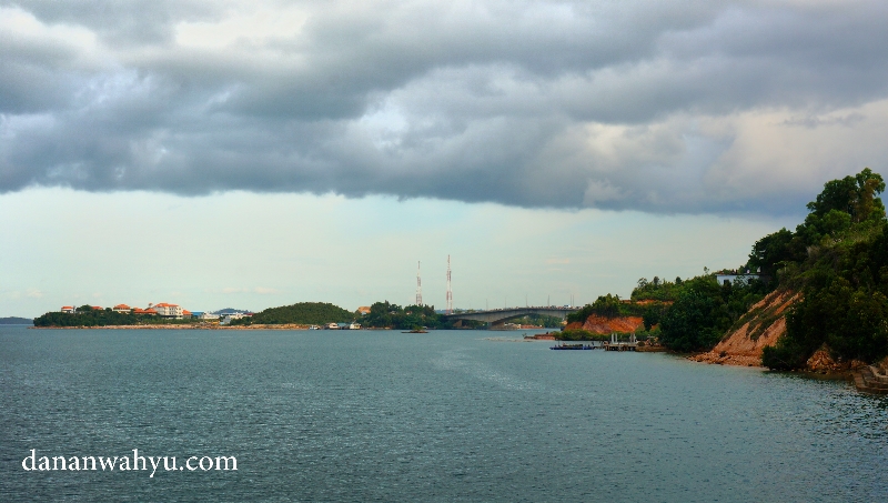 pemandangan jembatan II Barelang